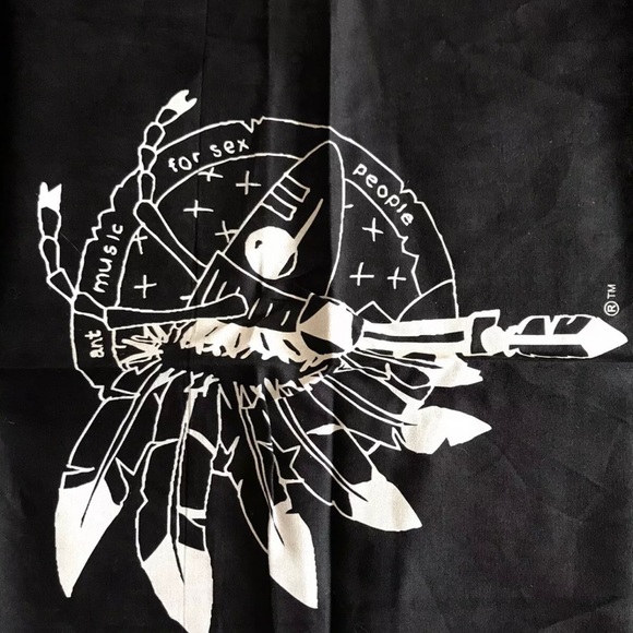 Rare NWOT Adam Ant Official 2017 Anthems Concert Tour Bandana - Picture 4 of 4